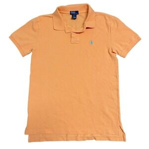 Polo Ralph Lauren Orange Pony Polo Shirt Youth L